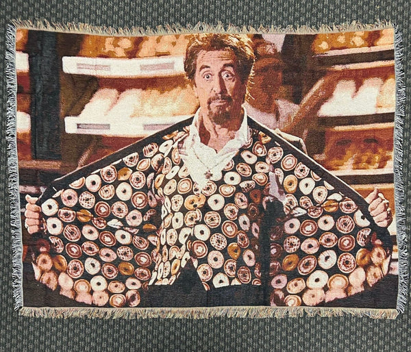 A Dunka-Dunka-Dunka-Dunka-Dunkaccino Blanket