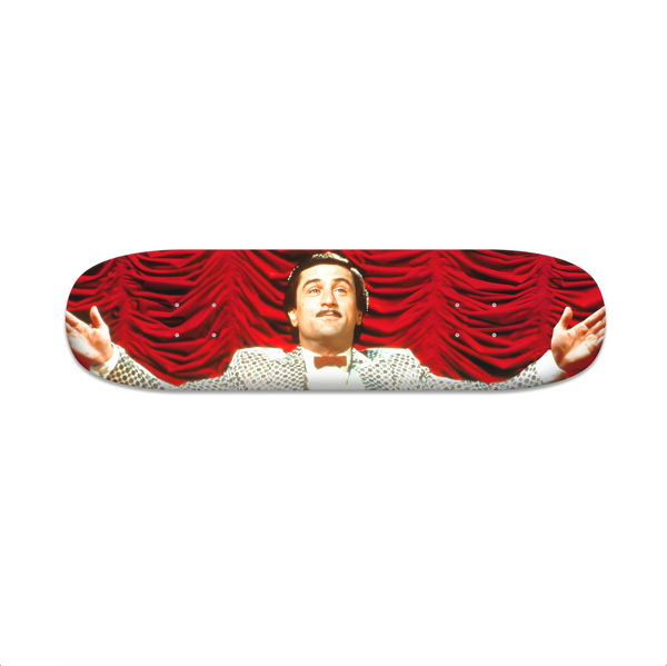 King of Comedy skate deck