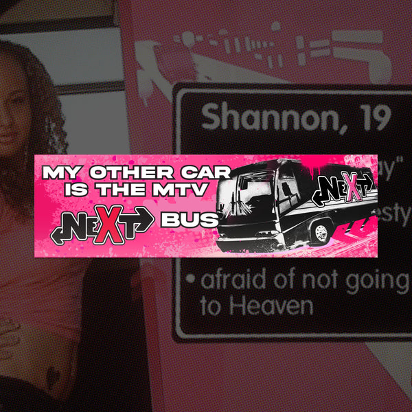 Next Bus Bumper Sticker