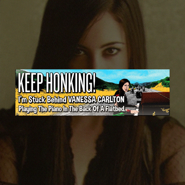 A Thousand Miles Bumper Sticker