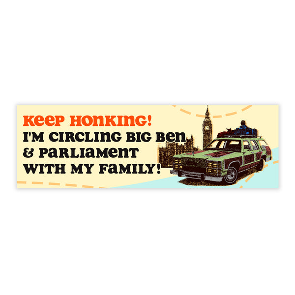 Big Ben & Parliament Bumper Sticker
