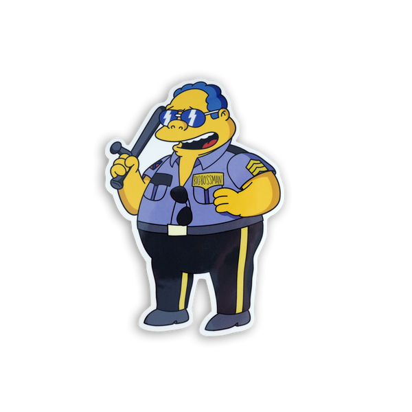CW x BBM Sticker