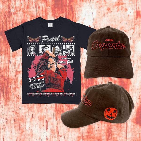 Pearl shirt & John Carpenter hat combo (PRE-ORDER)