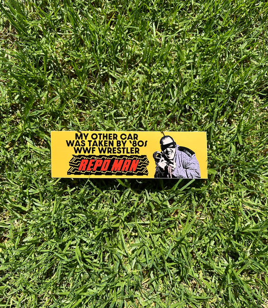 Repo Man Bumper Sticker