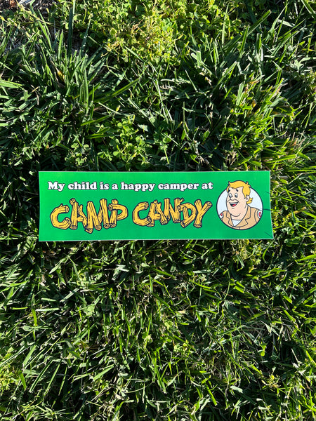 Camp Candy Bumper Sticker