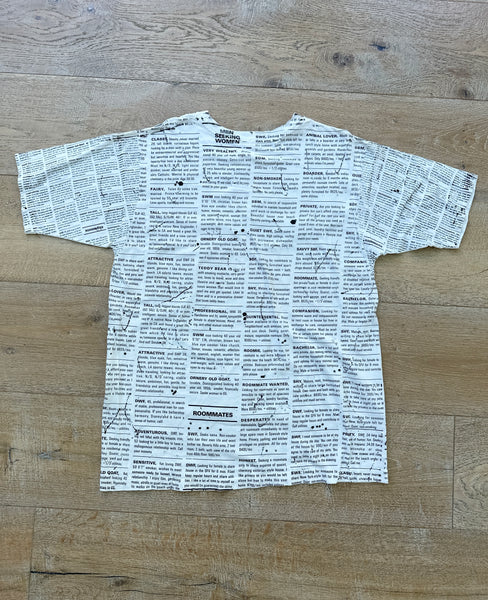 Vintage Single White Female AOP shirt (secondhand)