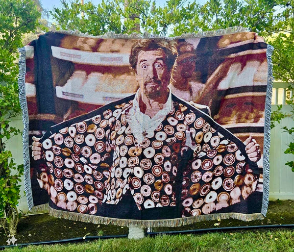 A Dunka-Dunka-Dunka-Dunka-Dunkaccino Blanket