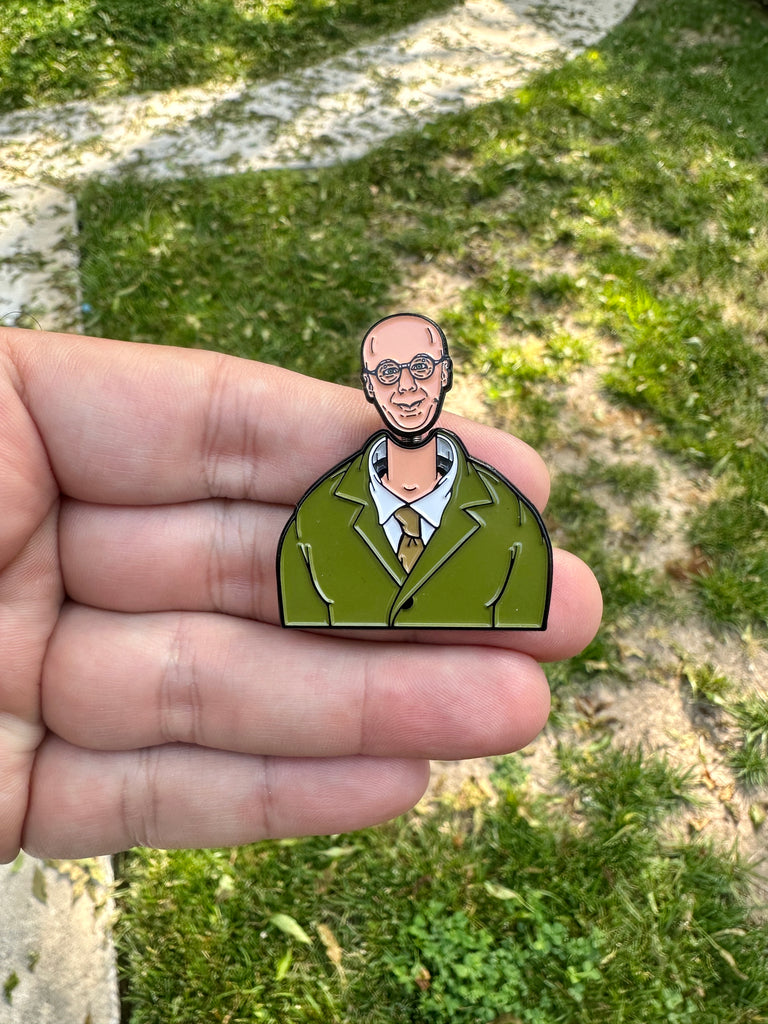 Pastacio Turtle Pistachio Disguisey w/ Turtle Bobblehead action pin | Patti Lapel