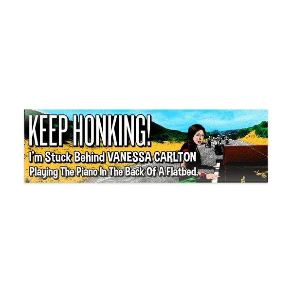 A Thousand Miles Bumper Sticker