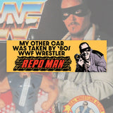 Repo Man Bumper Sticker