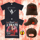 Halloween Weekend 1 shirts (2), Pearl pin and Carpenter hat combo (PRE-ORDER)