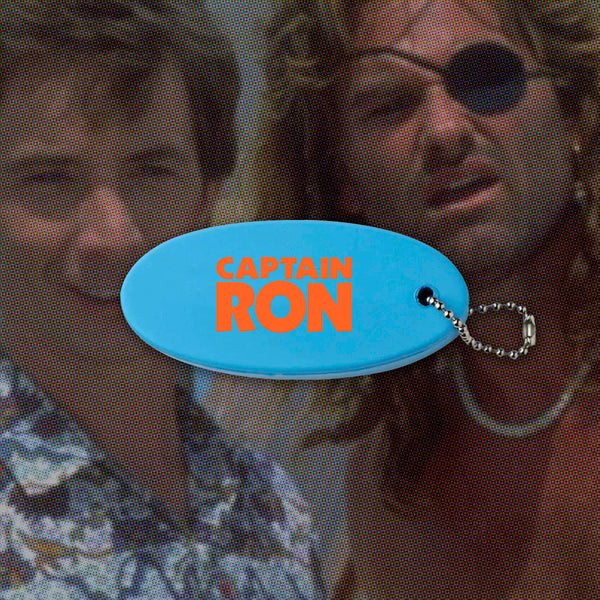 Captain Ron floating keychain