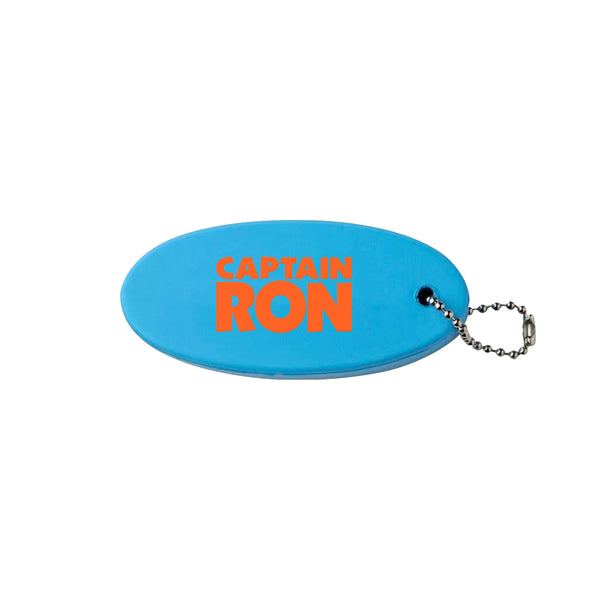 Captain Ron floating keychain