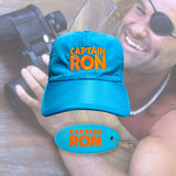 Captain Ron Hat and floating keychain